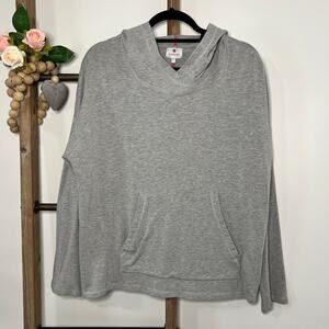 Sundry Long Sleeve Gray Hoodie Sweatshirt‎ Size Small